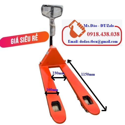 Xe nâng tay thấp 2-3 tấn mua ở đâu giá rẻ