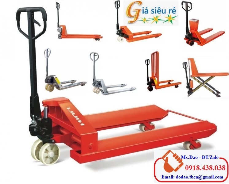 2 Xe nâng tay thấp 2-3 tấn mua ở đâu giá rẻ