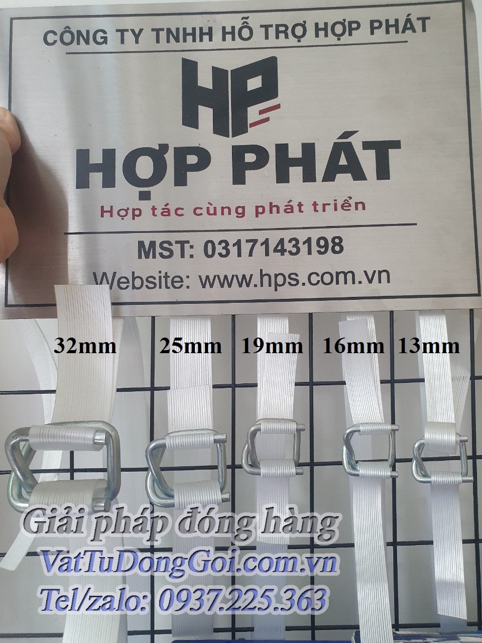 1 Dây đai composite, dây đai đóng hàng composite, dây đai nhựa composite hàng nhập khẩu