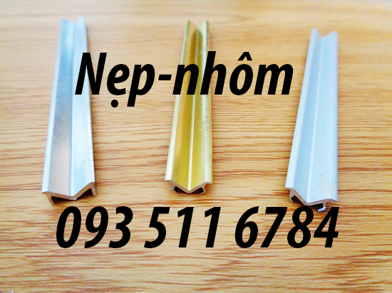 Nẹp góc ốp tường Nẹp nhôm V10 cạnh tường Nẹp Inox V15 trang trí