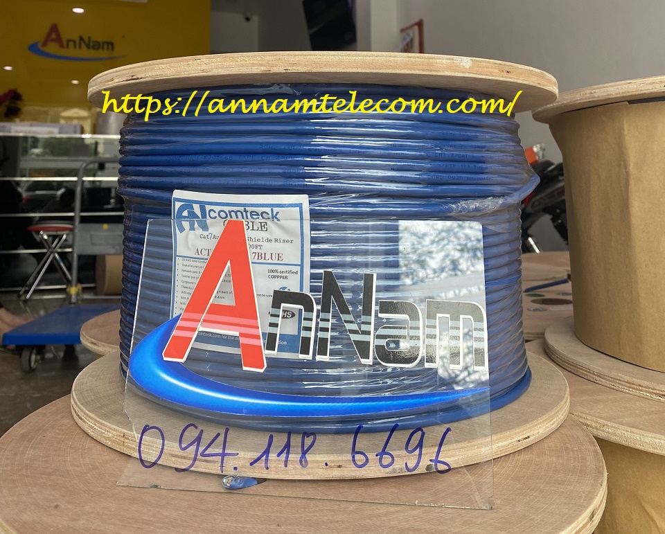 5 Đại lý phân phối độc quyền cáp mạng ngoài trời Cat6 UTP có gia cường mã  ACT-6LANOD-305BK 5 Đại lý phân phối độc quyền cáp mạng ngoài trời Cat6 UTP có gia cường mã  ACT-6LANOD-305BK