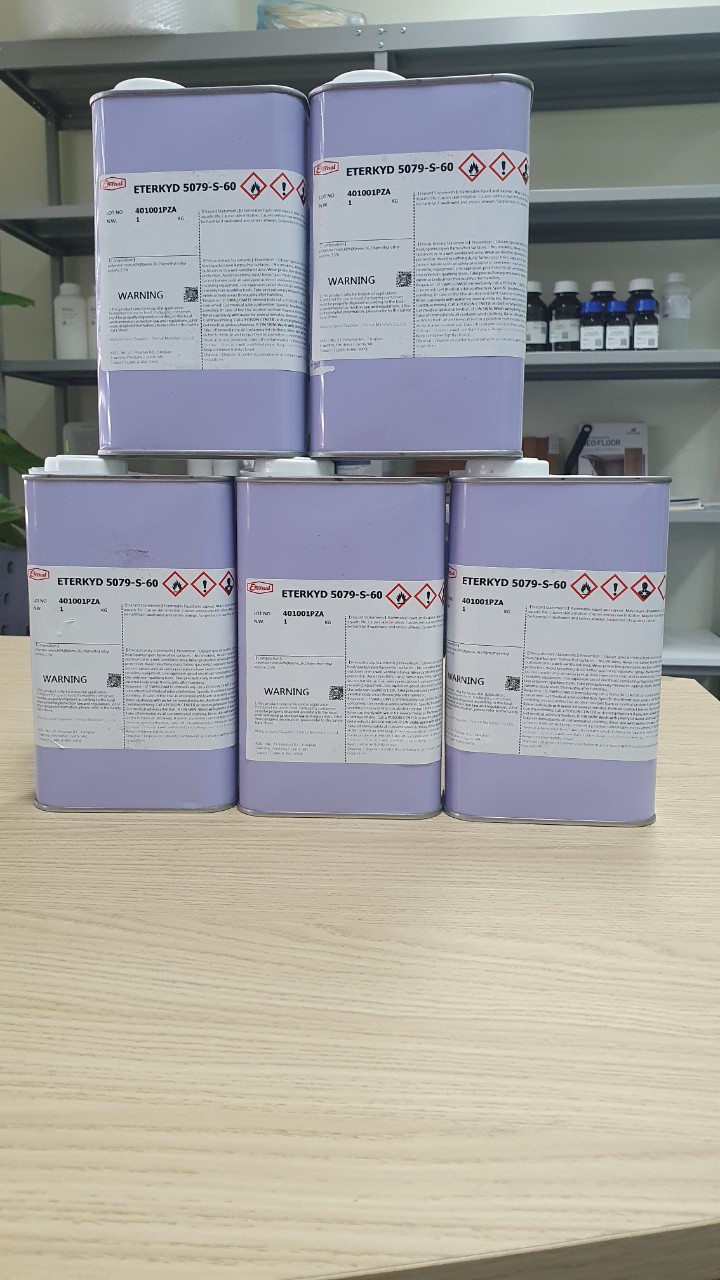 4 Nhựa silicone làm sơn chịu nhiệt 550 độ C Eterkyd 5079-S-60 4 Nhựa silicone làm sơn chịu nhiệt 550 độ C Eterkyd 5079-S-60
