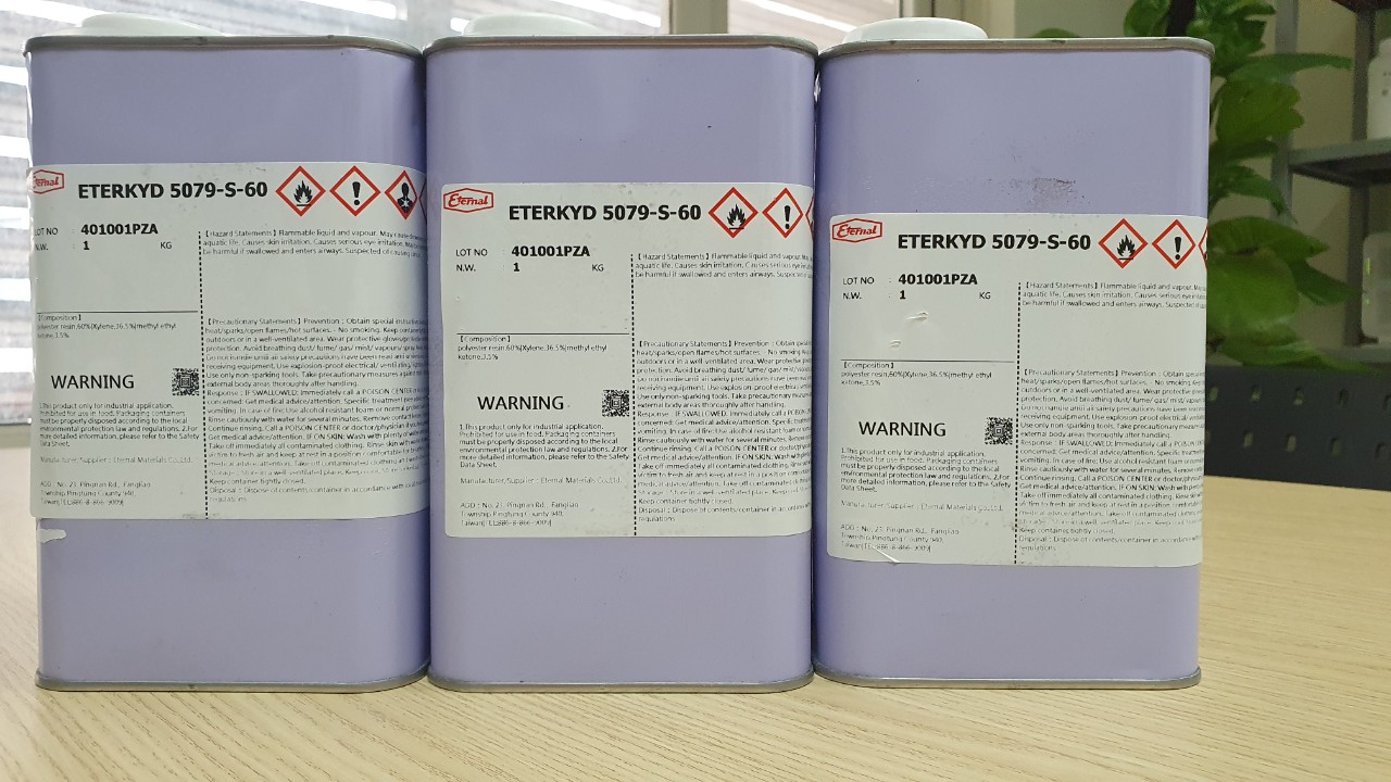 7 Nhựa silicone làm sơn chịu nhiệt 550 độ C Eterkyd 5079-S-60 7 Nhựa silicone làm sơn chịu nhiệt 550 độ C Eterkyd 5079-S-60