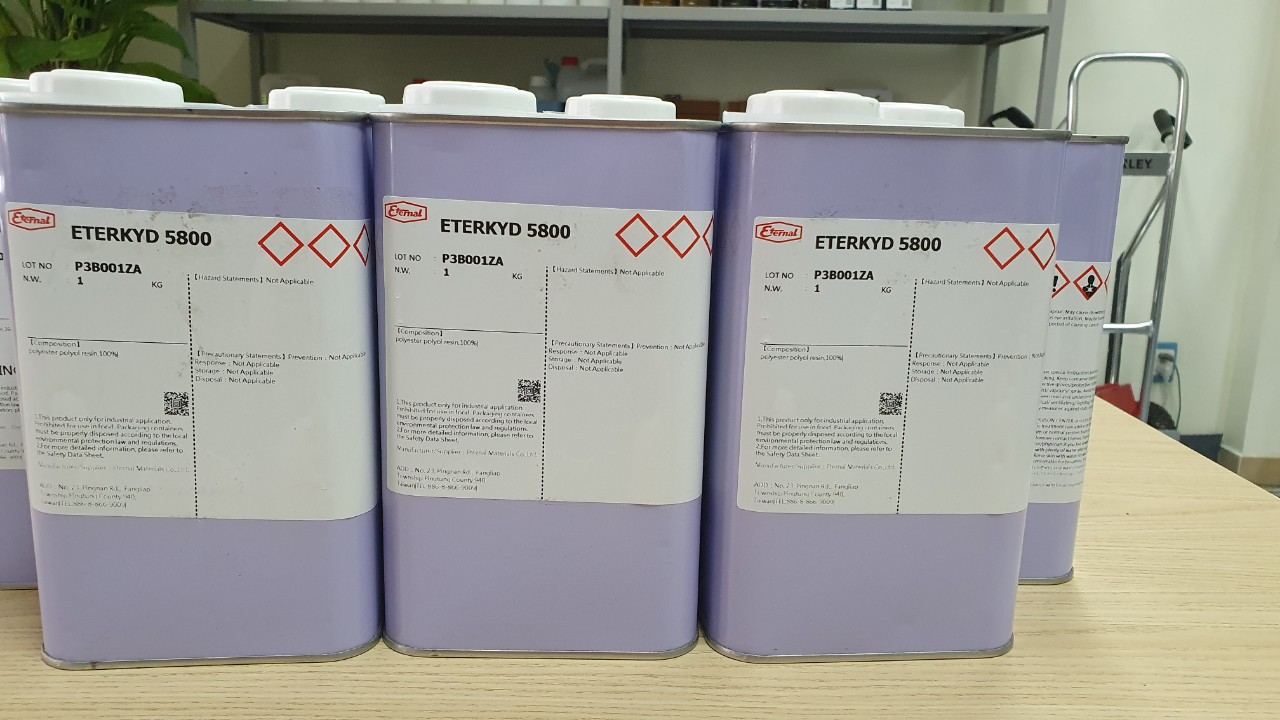 3 Phụ gia xúc tác kết dính Eterkyd 5800 tăng bám dính cho sơn 3 Phụ gia xúc tác kết dính Eterkyd 5800 tăng bám dính cho sơn