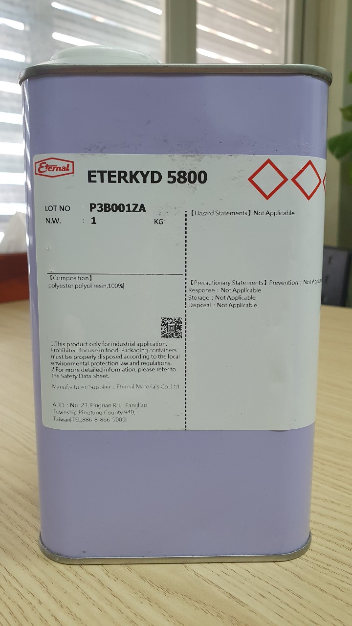 2 Phụ gia xúc tác kết dính Eterkyd 5800 tăng bám dính cho sơn 2 Phụ gia xúc tác kết dính Eterkyd 5800 tăng bám dính cho sơn