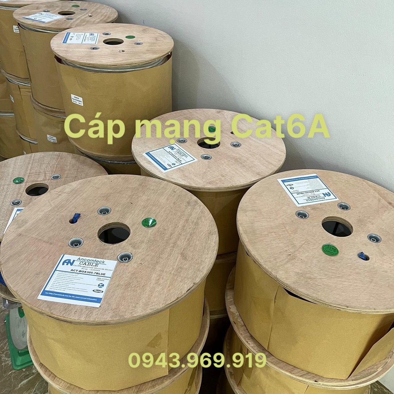 1 Cáp mạng ANCOMTECK Cat6A F/UTP 4 Pair 23AWG LSZH White 305m/Cuộn   Chính Hãng   Giá Tốt Nhất 1 Cáp mạng ANCOMTECK Cat6A F/UTP 4 Pair 23AWG LSZH White 305m/Cuộn   Chính Hãng   Giá Tốt Nhất