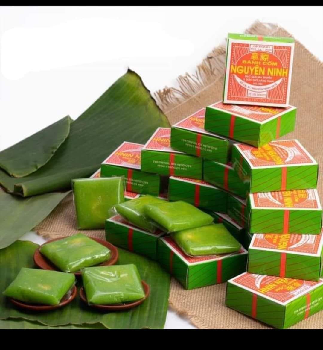 Cung cấp Bánh cốm Nguyễn Ninh Bánh xu xê nhân cốm xào dừa Bánh xu xê ngũ sắc nhân đỗ Bánh mochi cốm