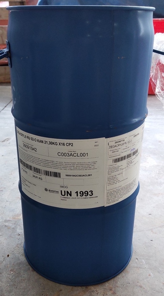 Nhựa làm khuôn sứ vệ sinh Degacryl RU 02 O từ Đức Nhựa làm khuôn sứ vệ sinh Degacryl RU 02 O từ Đức