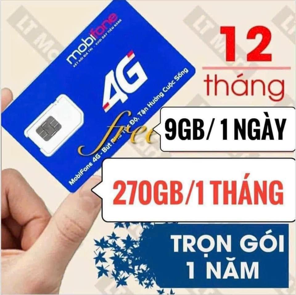 2 Sim 4G - 5G Mobifone Hà Nội