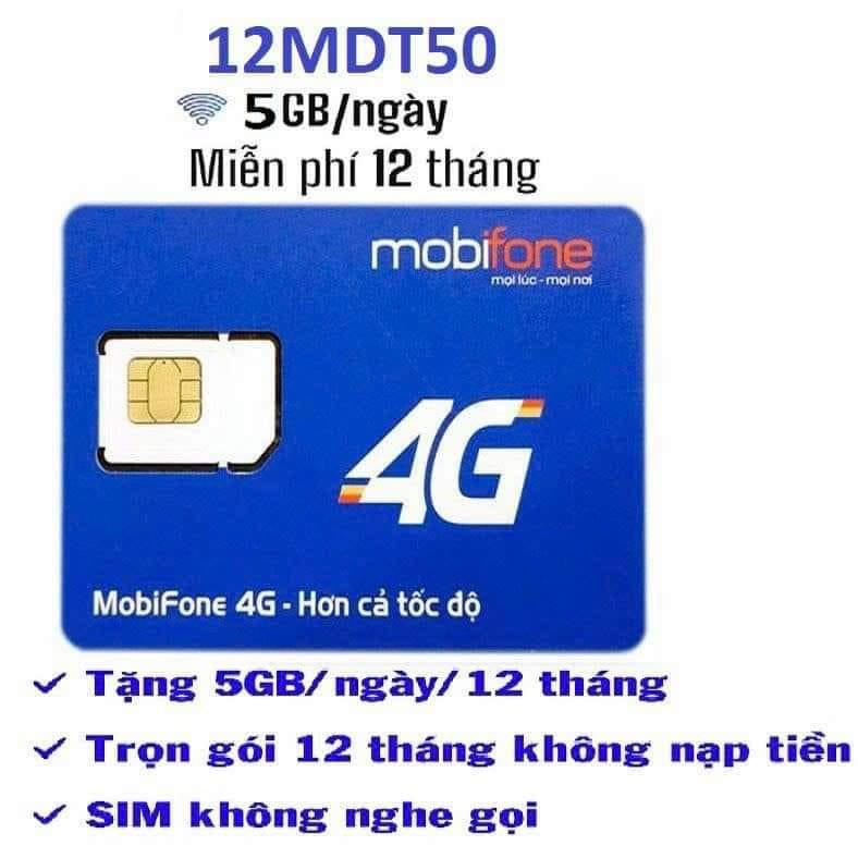4 Sim 4G - 5G Mobifone Hà Nội