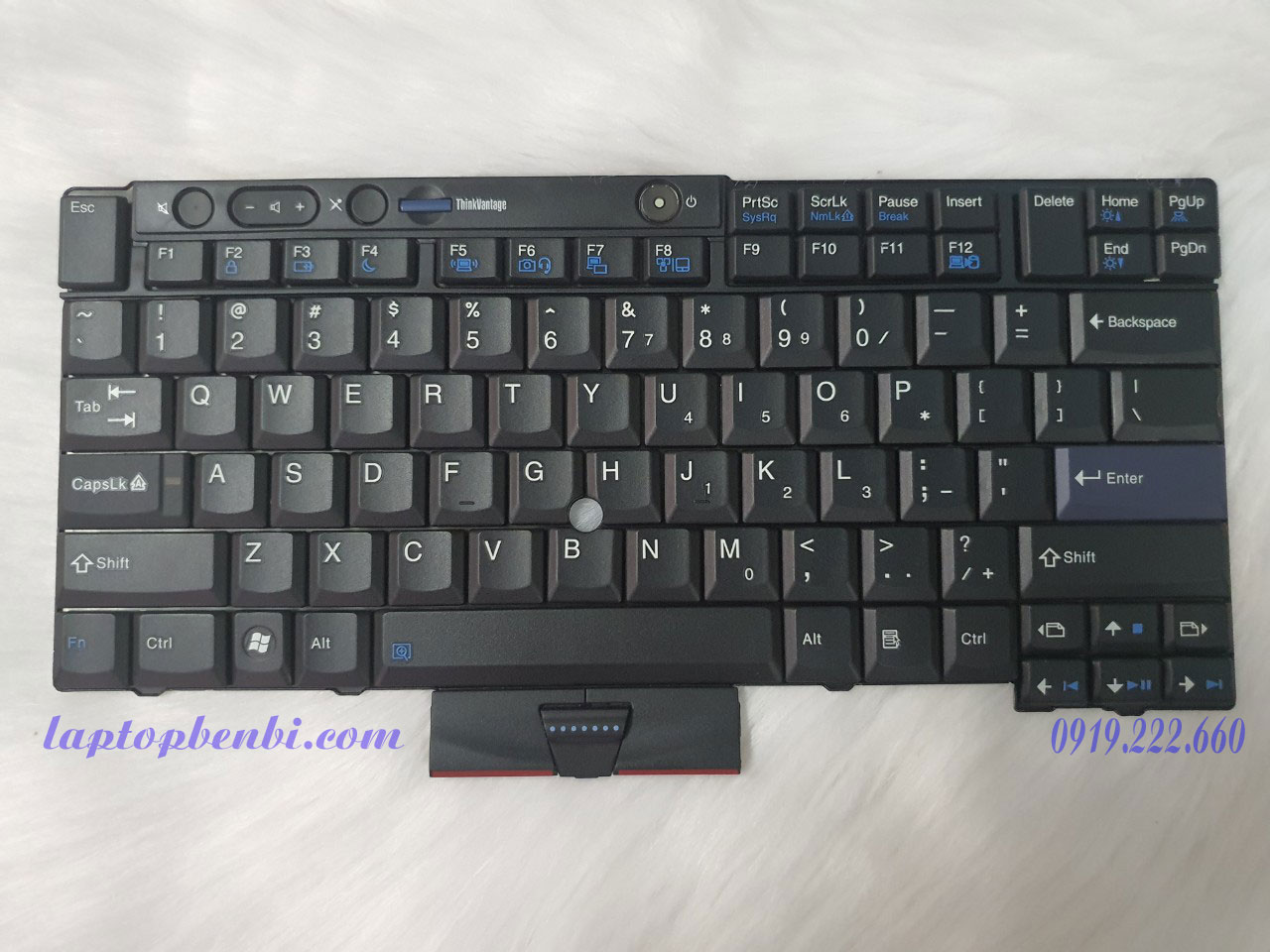 2 Bàn phím Laptop Lenovo Thinkpad T420, T420s, T520, T510, T400s, X220, W510, W520, T410s - Không có T