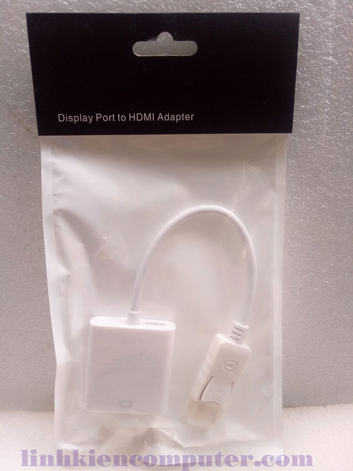 1 Cáp Chuyển đổi cổng Displayport ra cổng HDMI