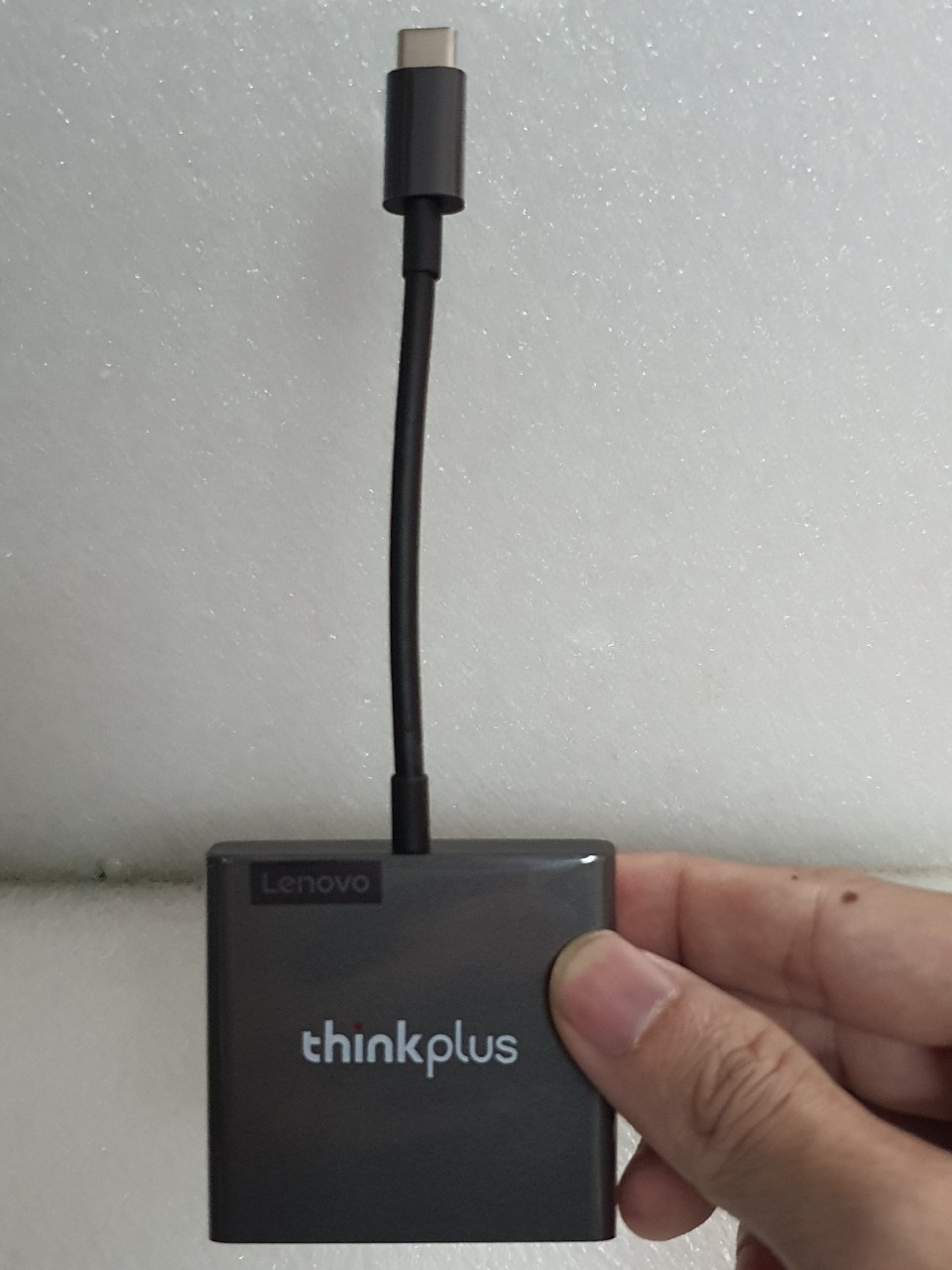 13 Cáp type C ra HDMI - VGA và USB - 3 trong 1 - Lenovo Thinkplus Type C USB-C 3-in-1 Adapter USB Hub,