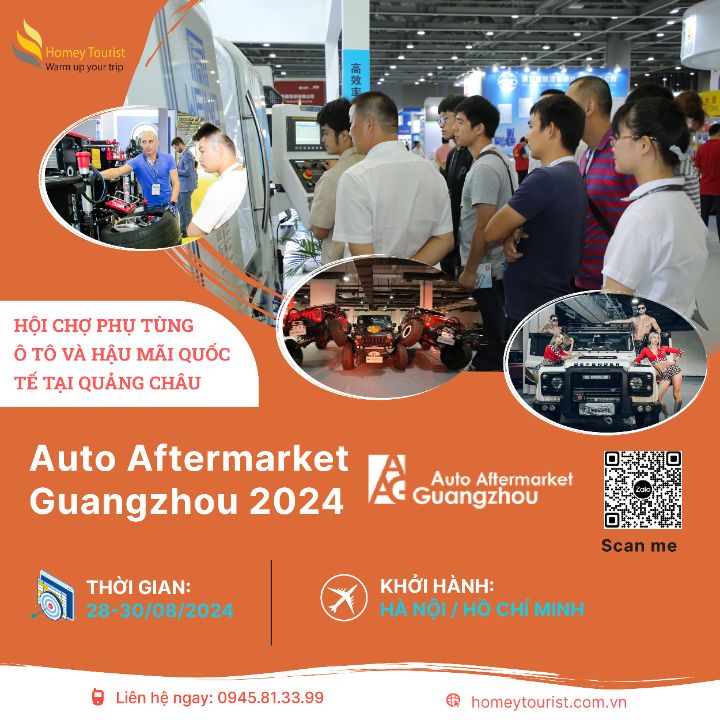 AAG Guangzhou 2024: Cơ Hội Vàng Cho Doanh Nghiệp Ngành Ô Tô Cùng Homey Tourist AAG Guangzhou 2024: Cơ Hội Vàng Cho Doanh Nghiệp Ngành Ô Tô Cùng Homey Tourist