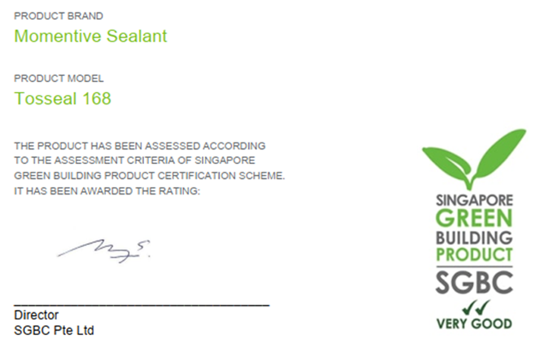 6 Keo silicone trung tính Tosseal 168 Kính và kim loại 6 Keo silicone trung tính Tosseal 168 Kính và kim loại