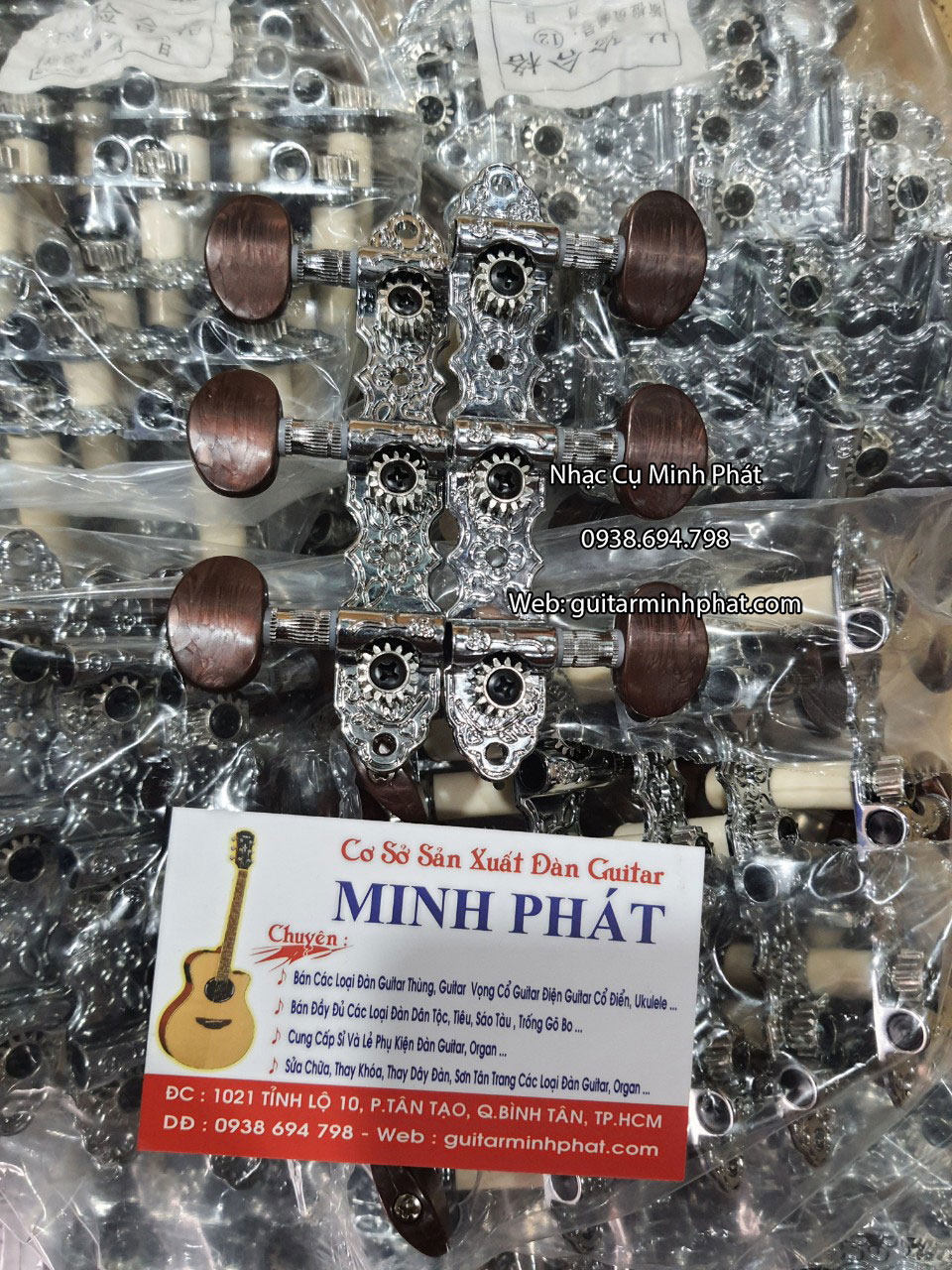 5 Nhận thay khóa đàn guitar, thay dây đàn guitar tại TPHCM - Chất lượng Chính Hãng 100