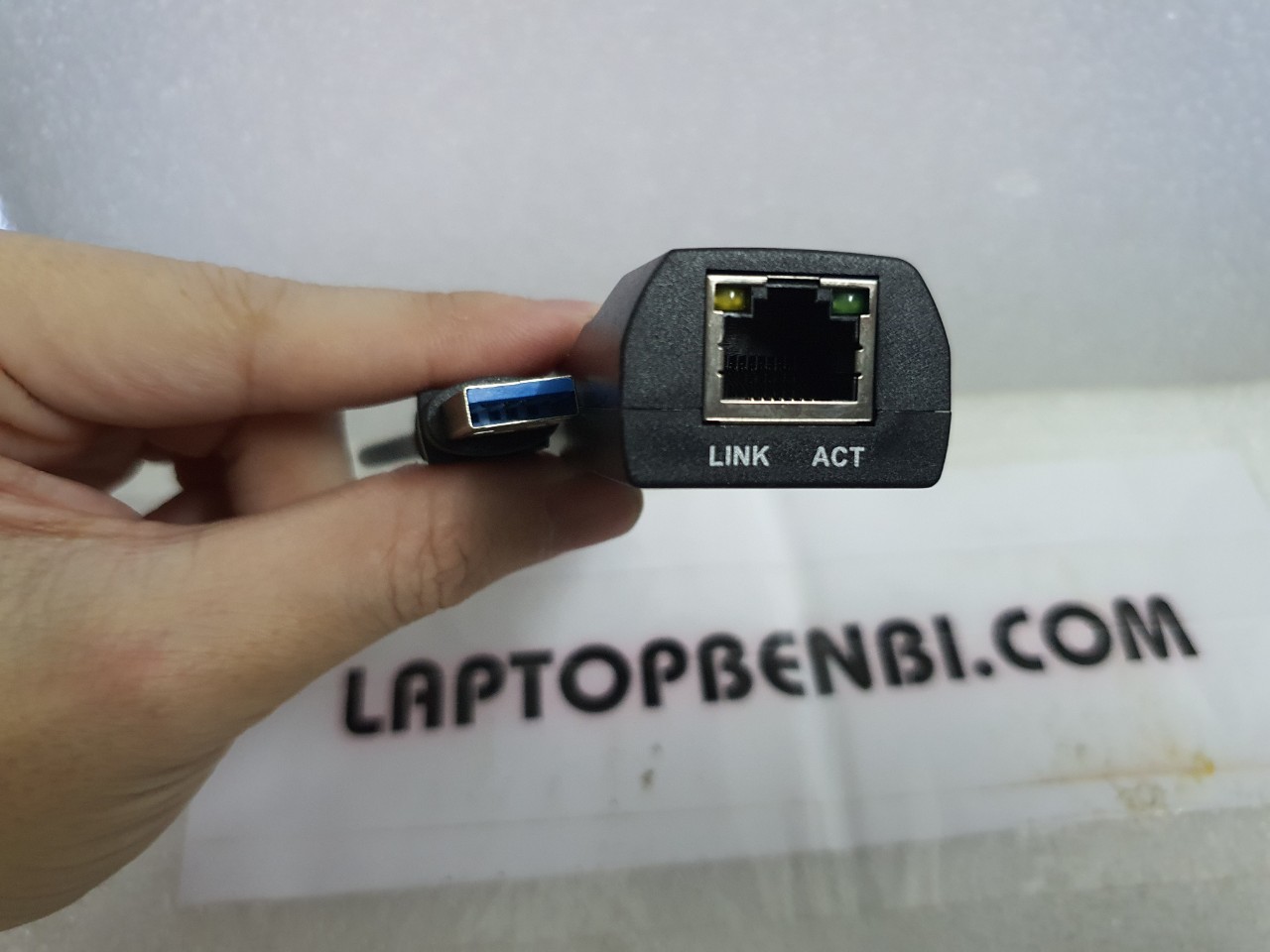 5 Cáp Chuyển USB 3.0 To Lan 10/100/1000 Mbps Gigabit - Cáp USB to LAN 3.0 Gigabit