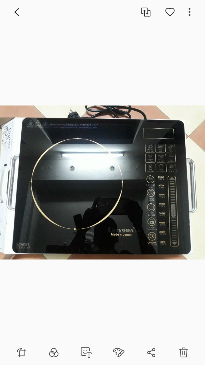 Bếp từ, bếp hồng ngoại Bosch, Electrolux, Chiyoda...xuất xứ Nhật Bản và Đức