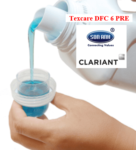 Chất bảo vệ màu quần áo Texcare DFC 6 PRE Chất bảo vệ màu quần áo Texcare DFC 6 PRE