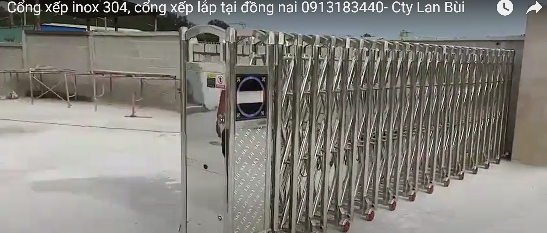 2 Cổng xếp- Cty Lan bùi- Nhập về nguyên bộ