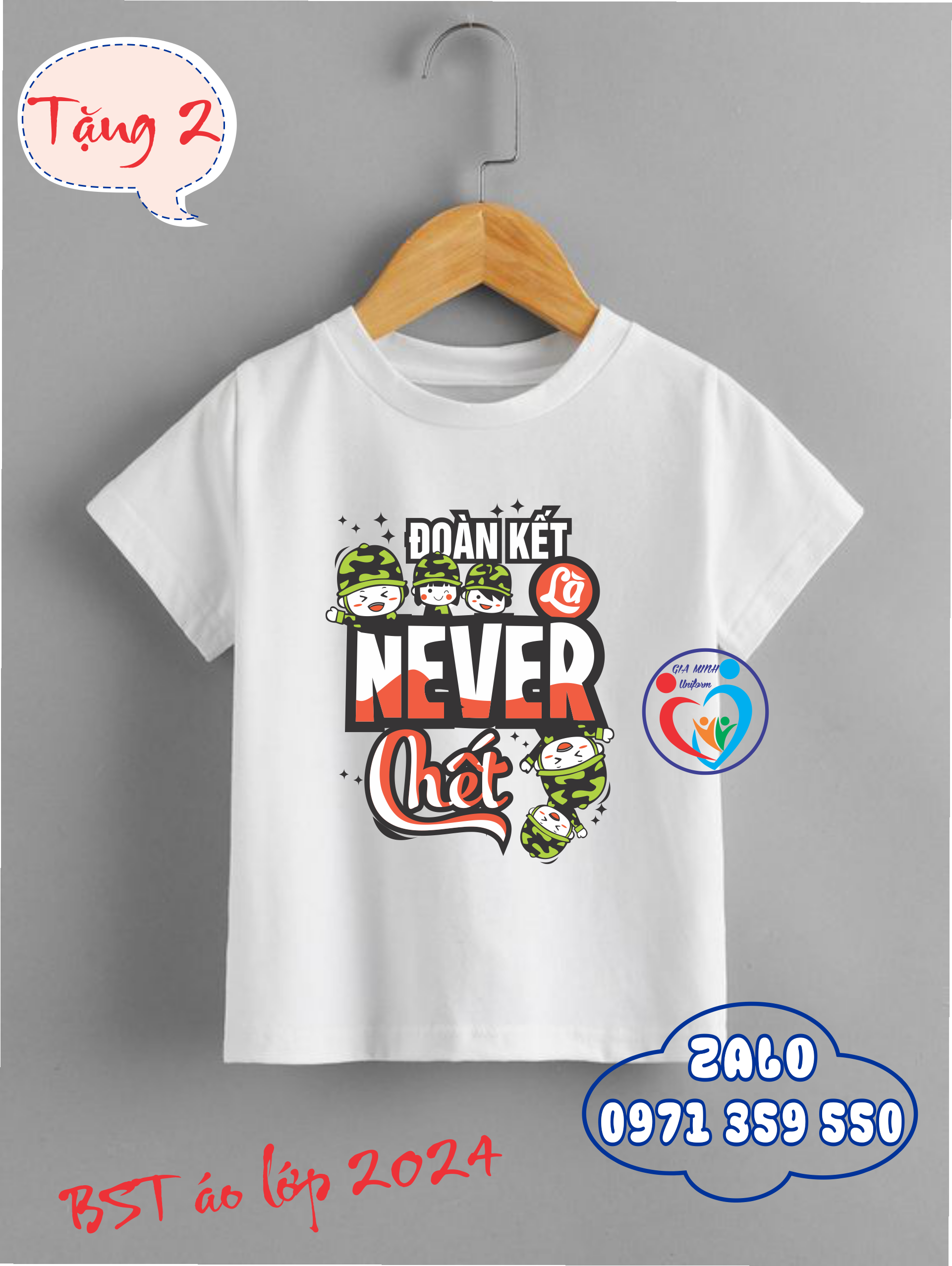 1 Đồng phục áo lớp BMT, Đăk Lắk - Đồng Phục Gia Minh 1 Đồng phục áo lớp BMT, Đăk Lắk - Đồng Phục Gia Minh