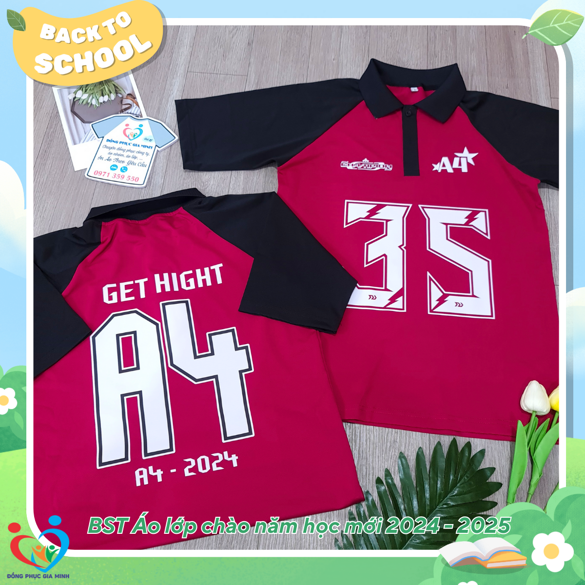 7 Đồng phục áo lớp BMT, Đăk Lắk - Đồng Phục Gia Minh 7 Đồng phục áo lớp BMT, Đăk Lắk - Đồng Phục Gia Minh