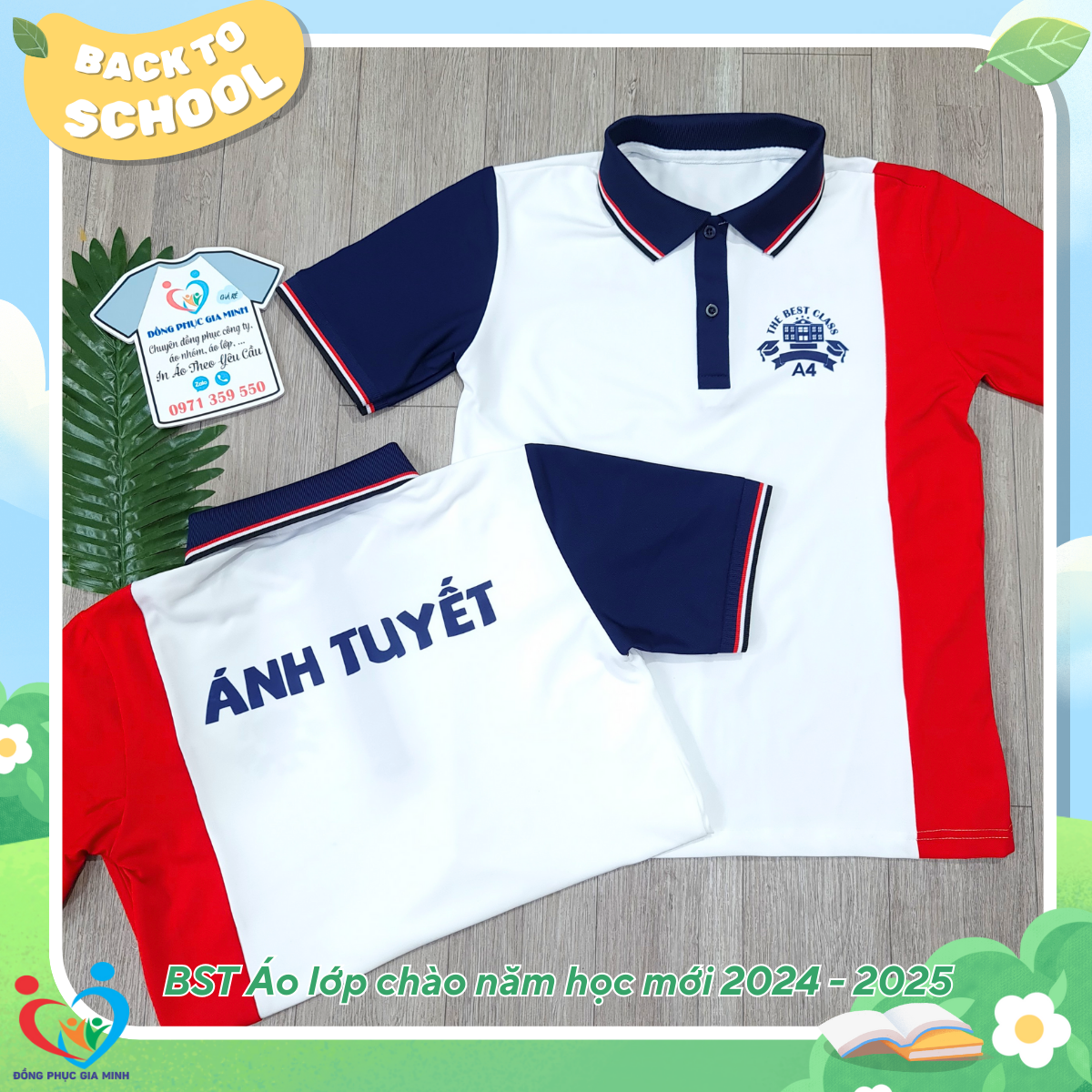 6 Đồng phục áo lớp BMT, Đăk Lắk - Đồng Phục Gia Minh 6 Đồng phục áo lớp BMT, Đăk Lắk - Đồng Phục Gia Minh