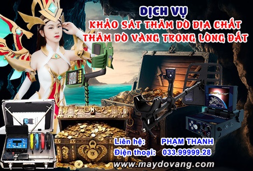 1 Dịch vụ khảo sát thăm dò vàng trong lòng đất