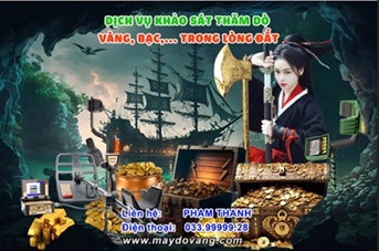 Dịch vụ khảo sát thăm dò vàng trong lòng đất