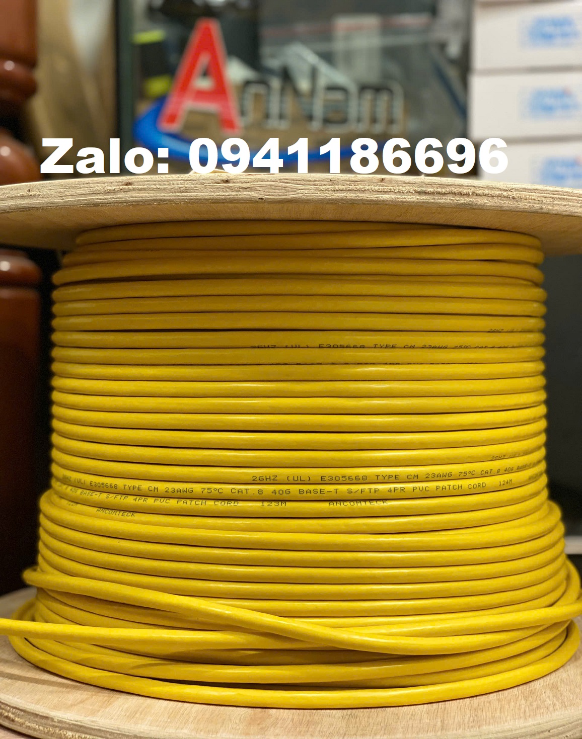 15 Sẵn kho Cáp mạng Cat7A - 23AWG gồm bốn cặp dây bọc lưới đồng xoắn 15 Sẵn kho Cáp mạng Cat7A - 23AWG gồm bốn cặp dây bọc lưới đồng xoắn