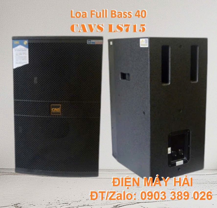 1 Loa Full 40 CAVS LS715 dành cho trường học, sân khấu, làm sự kiện