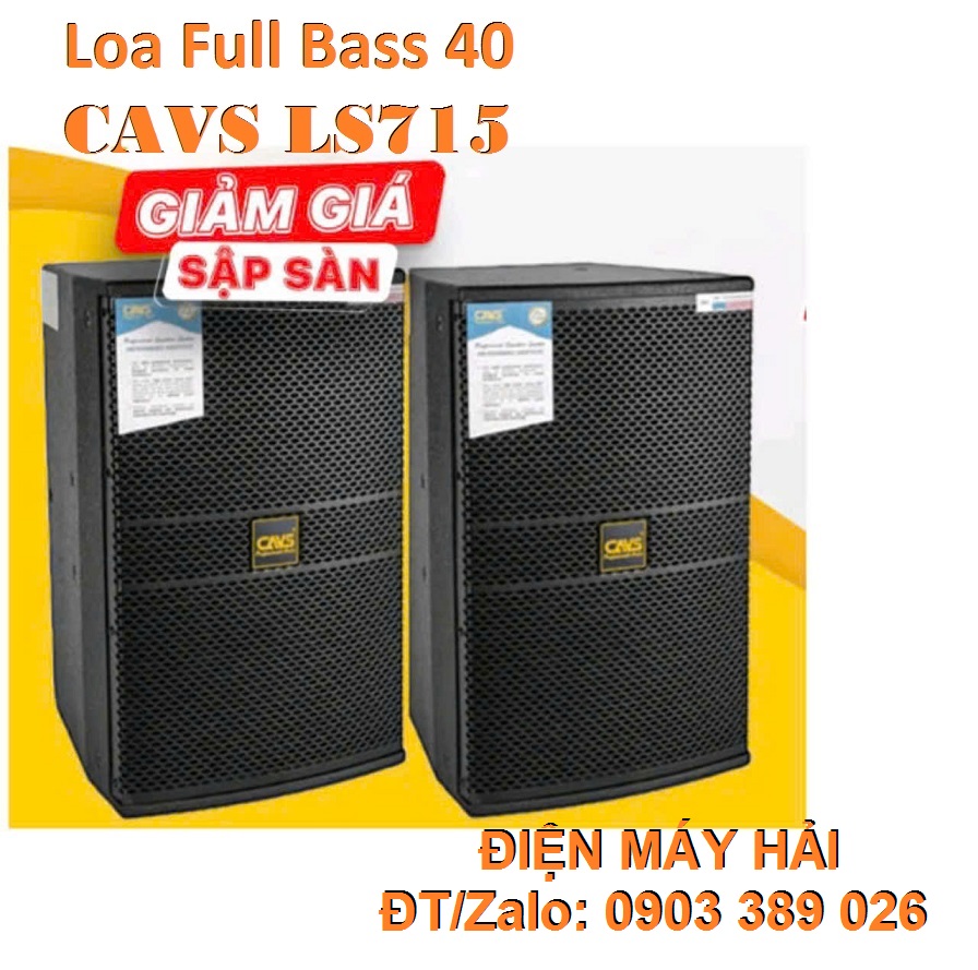 Loa Full 40 CAVS LS715 dành cho trường học, sân khấu, làm sự kiện