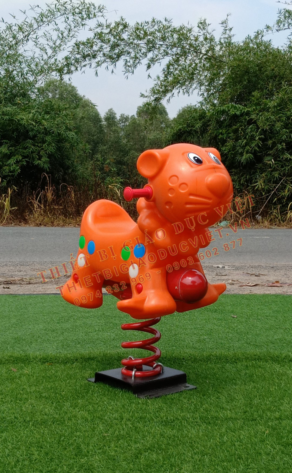 2 Thú nhún lò xo, thú nhún nhập khẩu cho bé