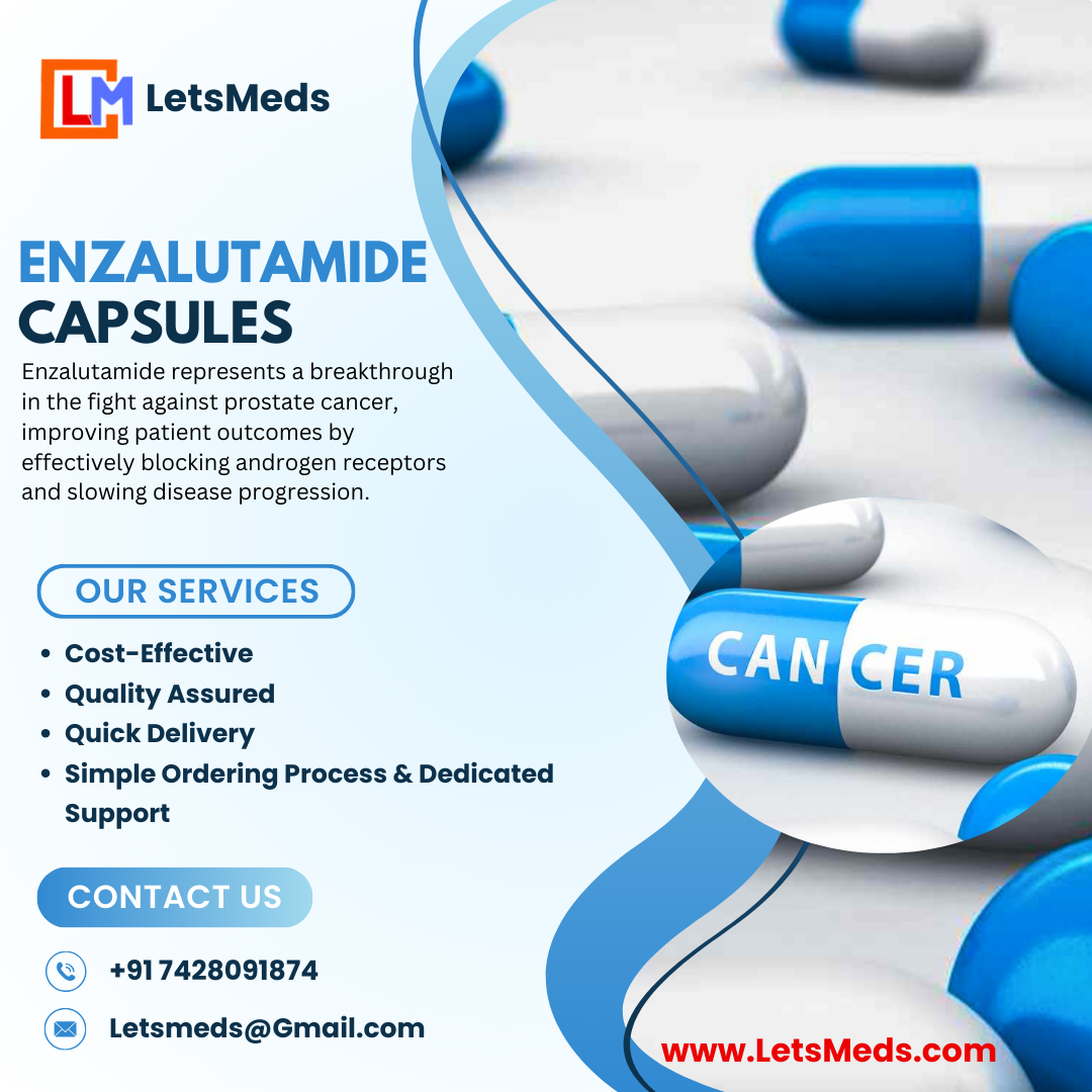 Affordable Enzalutamide 40mg/160mg Capsules in the Philippines   Order Online with LetsMeds