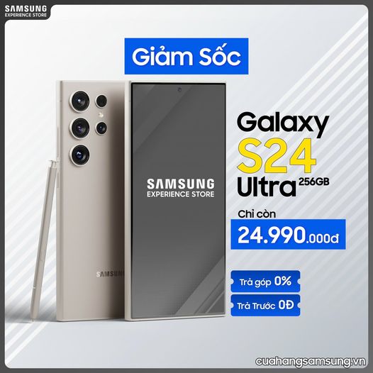  Galaxy S24 Ultra 256GB Giảm Sốc