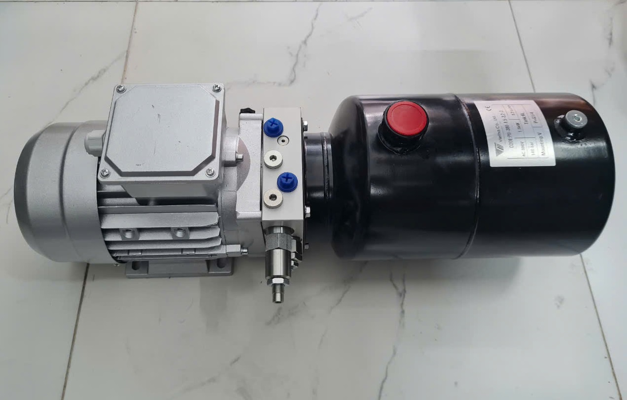 1 Bộ nguồn thủy lực mini bàn nâng 220V  380V 1 Bộ nguồn thủy lực mini bàn nâng 220V  380V