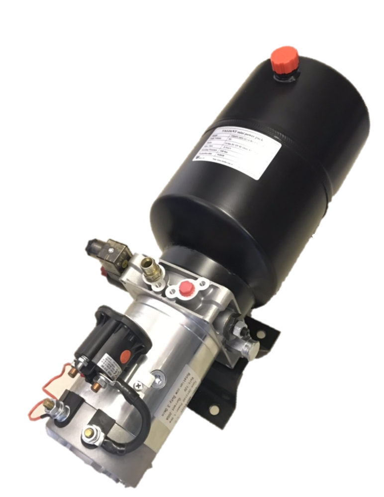 2 Bộ nguồn thủy lực mini Cho Xe bưởng nâng . bửng nâng hạ