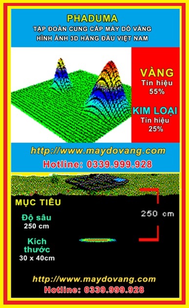 1 Bán máy dò vàng 3D phiên bản độc quyền tiếng Việt