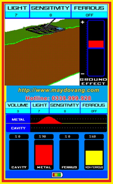 2 Bán máy dò vàng 3D phiên bản độc quyền tiếng Việt