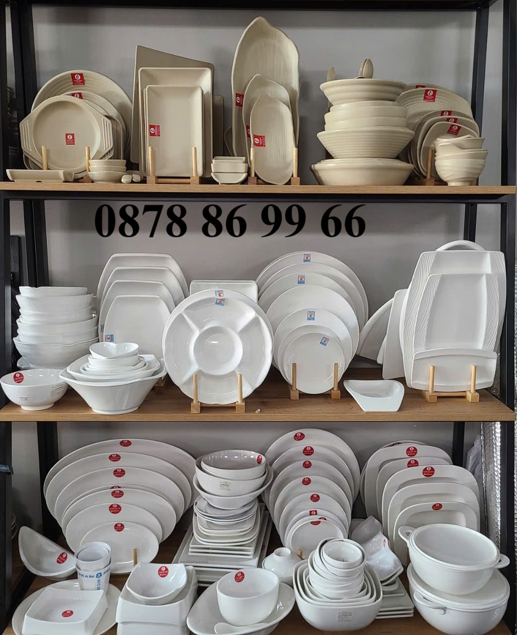 1 Bền đẹp, an toàn, giá tốt - Chén dĩa NHỰA Melamine Superware chính hãng