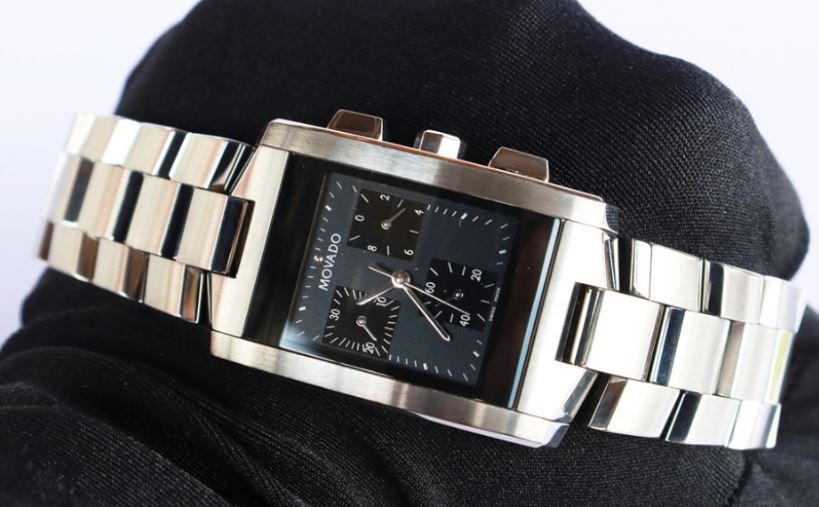 4 ĐH Nam Movado Eliro 6 kim Chronograph, size 41x29mm - Bản dây thép Siêu chất