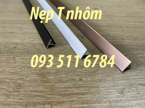 3 Nẹp nhôm nẹp chỉ inox trang trí T8 T10 len chân tường nội thất