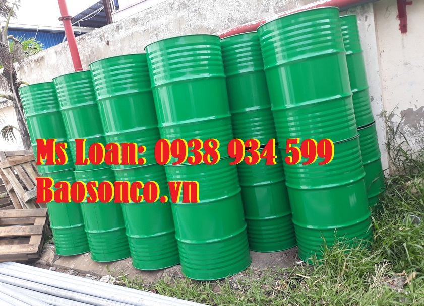 1 Thùng phi sắt 220 lít có tráng men epoxy