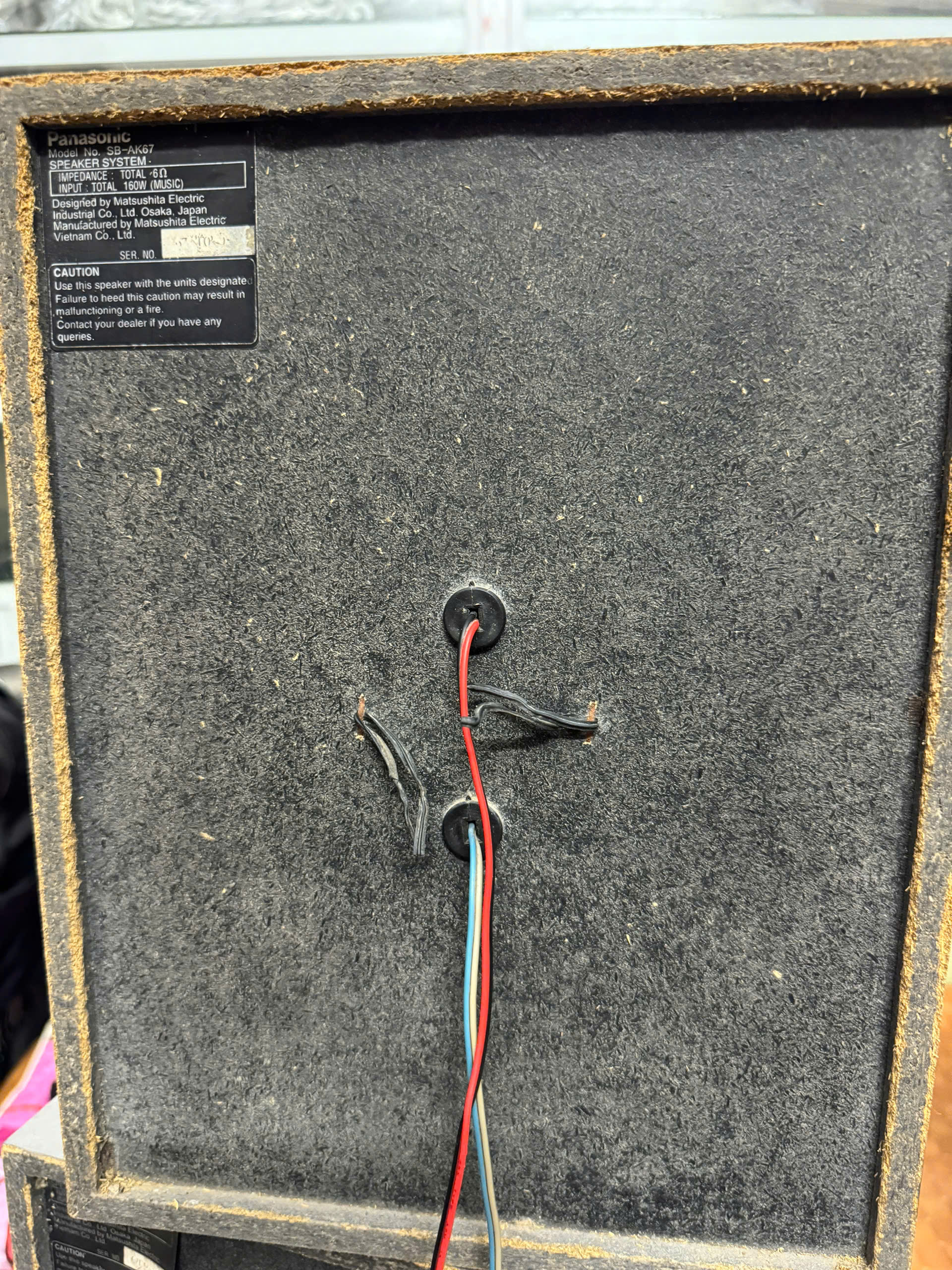 3 Bán bộ panasonic sa-ak67 có sub bên trong bass