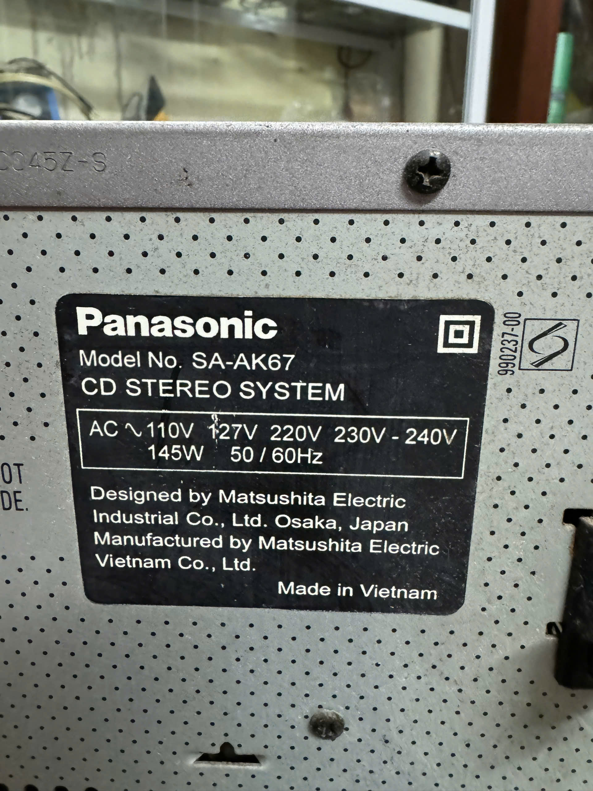 1 Bán bộ panasonic sa-ak67 có sub bên trong bass