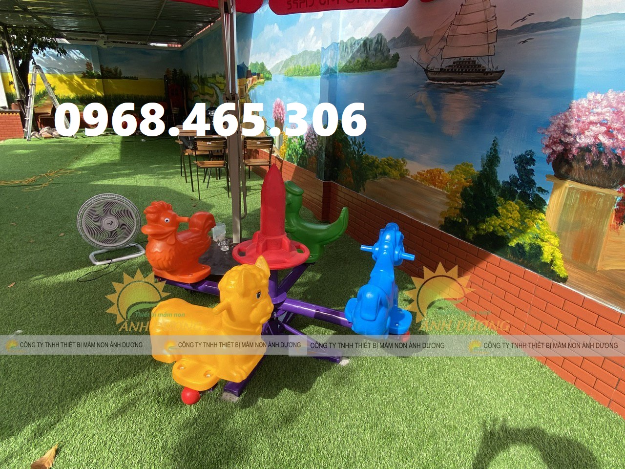 Đu quay trẻ em 4 chỗ ngồi nhập khẩu, đu quay ngoài trời Đu quay trẻ em 4 chỗ ngồi nhập khẩu, đu quay ngoài trời