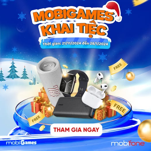 Đại Tiệc Giáng Sinh: Săn Quà Cực Đỉnh, Cơ Hội Nhận Quà Siêu Khủng Đại Tiệc Giáng Sinh: Săn Quà Cực Đỉnh, Cơ Hội Nhận Quà Siêu Khủng