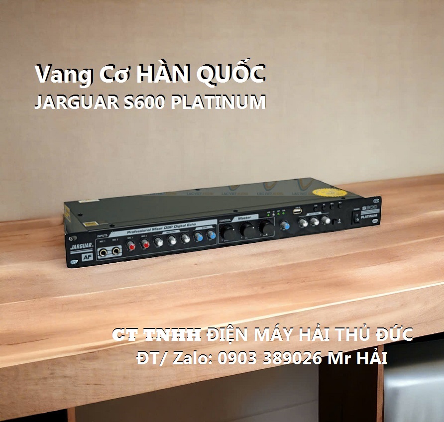 2 Mixer Vang cơ Jarguar S600 Platinum Made In Korea chính hãng 100