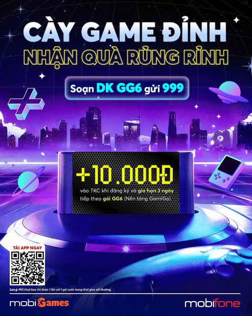 Nhập hội MobiGames: Đông Rực Rỡ - Quà Tặng Bất Ngờ Nhập hội MobiGames: Đông Rực Rỡ - Quà Tặng Bất Ngờ