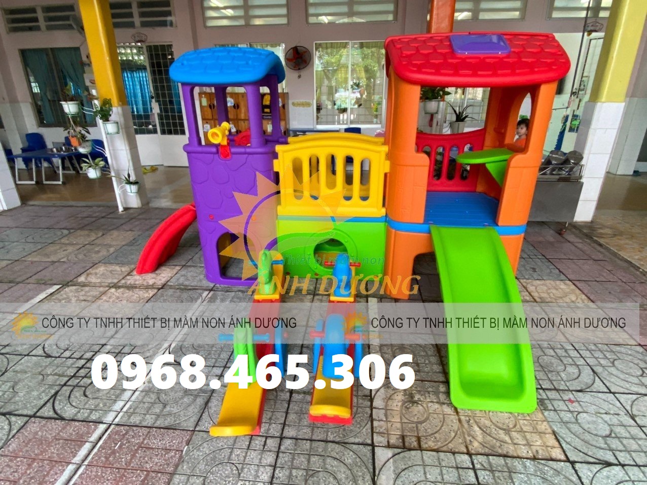 Cầu trượt nhà khối trẻ em, nhà leo cầu trượt cho bé Cầu trượt nhà khối trẻ em, nhà leo cầu trượt cho bé